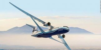 Boeing, new plane design, transonic wing design, NASA